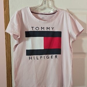 Tommy Hilfiger Light Pink Logo Tee